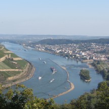 View to the Rhine and Bingen